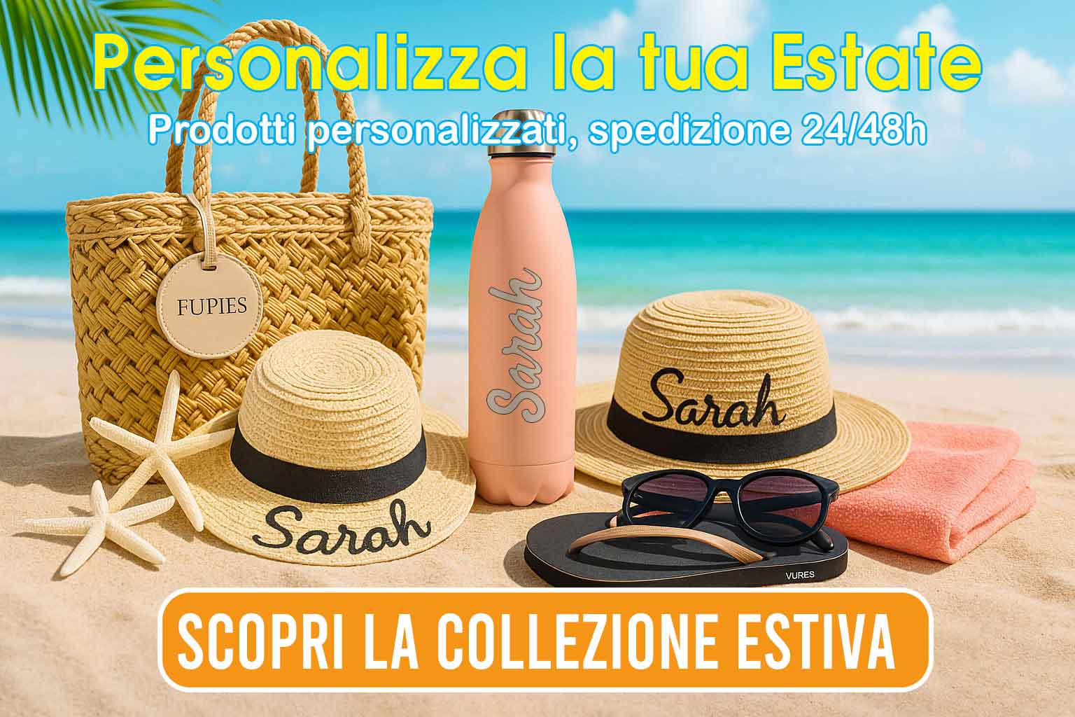 Articoli estivi personalizzati